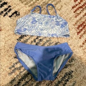 Art Class Blue Floral Bikini Swimwear